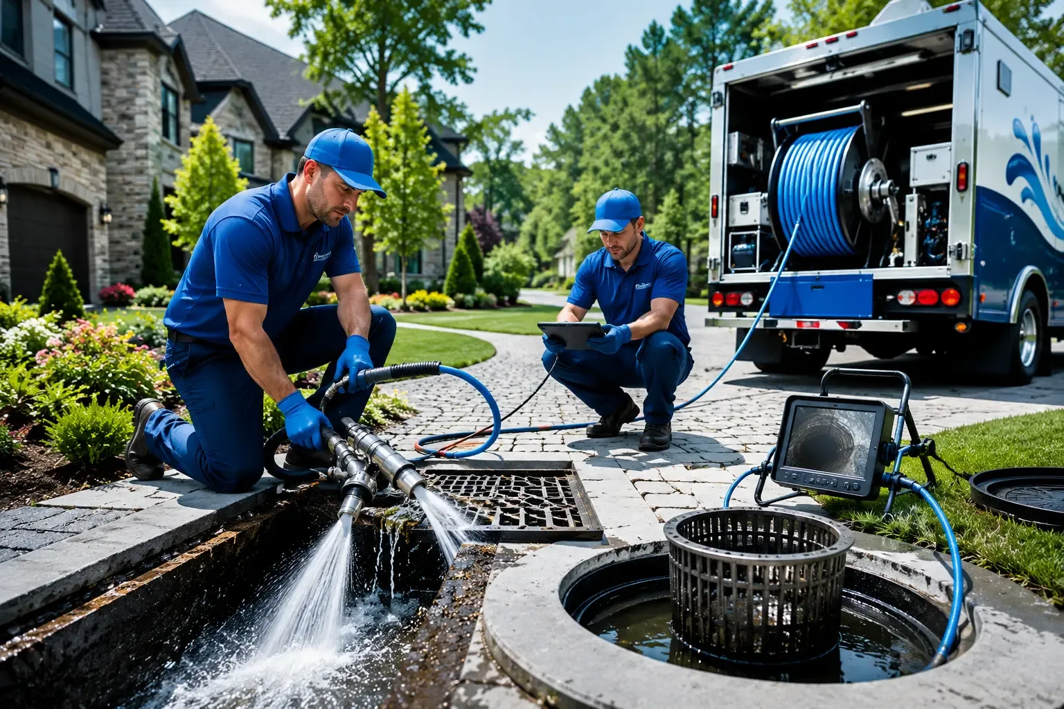 Local outdoor drain cleaning professionals in Browns, IL